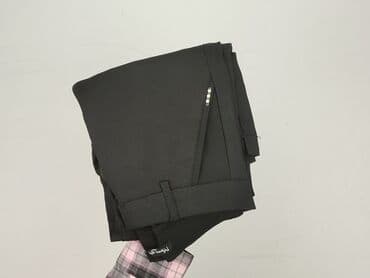 spodnie marszczone na pupie: Spodnie materiałowe damskie, S — 6