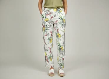 spodnie z szerokimi nogawkami zara: Zara, Spodnie materiałowe damskie, rozmiar M — 7