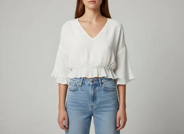 przezroczysta bluzka sinsay: Sinsay, Bluzka damska, rozmiar L — 1