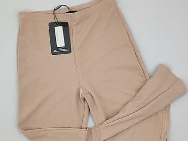 szerokie spodnie pull: PrettyLittleThing, Spodnie materiałowe damskie, rozmiar S — 1
