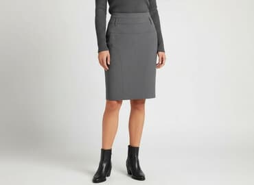 plisowane spódnice szara: Spódnica damska, rozmiar S — 7