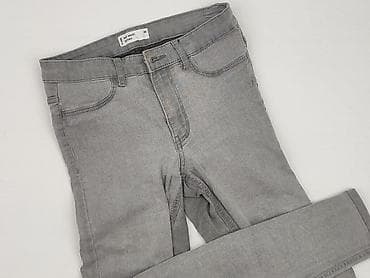 grafitowe jeansy: Sinsay, Jeansy damskie, rozmiar S — 1