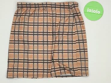 czarne spódnice w kratę: PrettyLittleThing, Spódnica damska, rozmiar M — 3