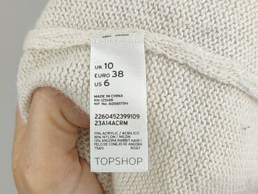 жіночі флісові кофти: Topshop, Women`s sweater, size M (EU 38) — 5