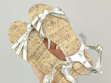 sandały srebrne badura: H&M, Sandals for women, size 38 — 6