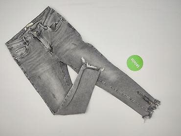 jeansy patchworkowe: M.Sara, Jeansy damskie, rozmiar M — 2