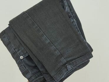 czarne jeansy męskie reserved: Jeansy dla mężczyzn, rozmiar M — 6