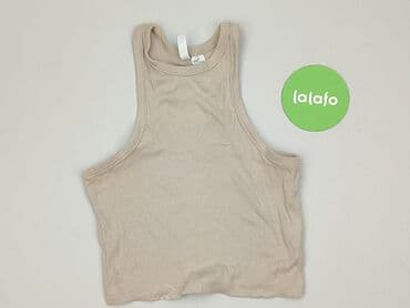 bluzki basic prążek: H&M Divided, Top damski, S — 2