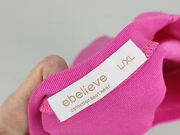 elastan t shirt: T-shirt damski, rozmiar XL — 4