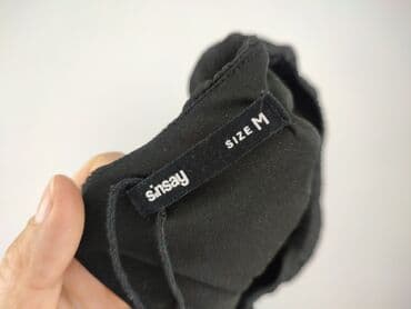 czarna sukienka z długim rękawem sinsay: Sinsay, Sukienka damska, rozmiar M — 4