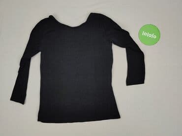 czarne bluzki z długim rękawem zara: Zara, Bluzka damska, rozmiar M — 3