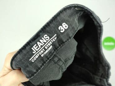 czarne spodnie damskie stradivarius: Jeansy damskie, rozmiar S — 4