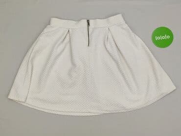 biała spódnice satynowe: Vila, Spódnica damska, rozmiar M — 3