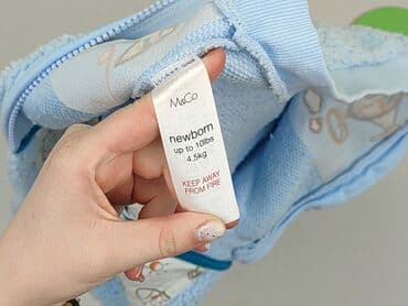 pajacyk niemowlęcy lidl: Sweatshirt, M&Co, Newborn baby, condition - Very good — 5
