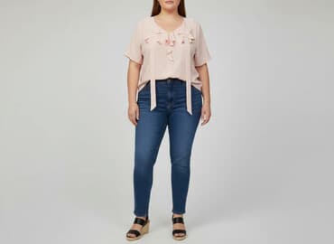 bluzki damskie dopasowane: Bluzka damska, rozmiar 3XL — 7