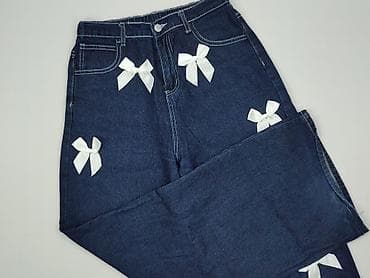 top hello kitty shein: Spodnie jeansowe, Shein, 16 lat, 176, stan - Bardzo dobry — 1