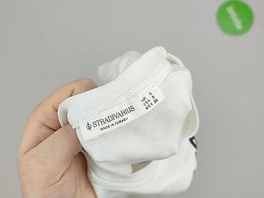 azara bluzki: Stradivarius, T-shirt damski, rozmiar S — 4