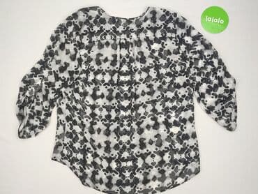 bluzka w geometryczne wzory: Wallis, Women's blouse, size M (EU 38) — 3