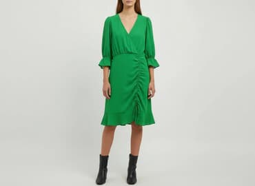 reserved sukienka butelkowa zieleń: Boohoo, Sukienka damska, rozmiar M — 7