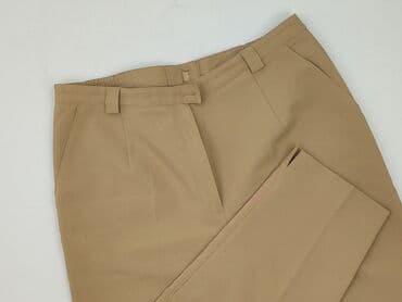 legginsy damskie plus size: Material trousers for women, size XL (EU 42) — 1