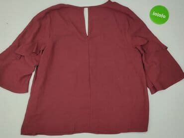 bluzka z kwiatem 3d h: H&M, Жіноча блуза, розмір L — 3