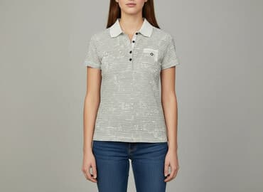 slipknot t shirt primark: Esprit, Women`s polo shirt, size L — 7