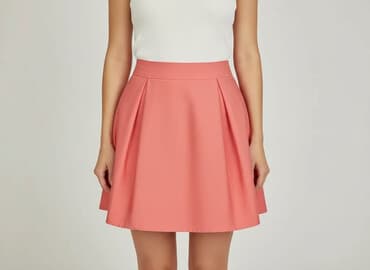 spódniczka mini rozkloszowane: Spódnica damska, rozmiar L — 6