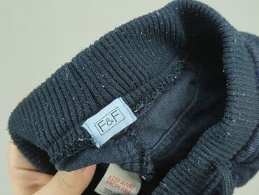 spodnie woskowane goodies: Denim pants, F&F, 9-12 months, condition - Good — 4