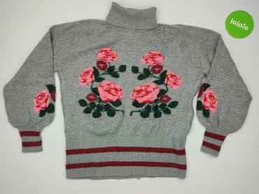 sweter w kwiaty zara: Gina Tricot, Sweter damski, rozmiar S — 3