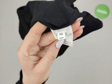 bluzki asymetryczna czarne: Bluzka damska, XS — 4