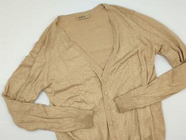 sweter z dekoltem v: Janina, Kardigan damski, rozmiar 2XL — 1