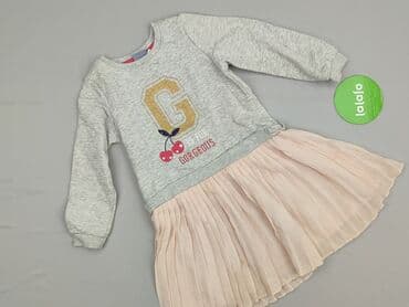 skórzana kurtka i futrzana kamizelka: Dress, Lupilu, 3-4 years, 98-104 cm, condition - Very good — 2