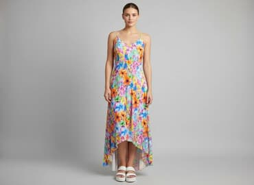 zwiewna sukienki na wesele maxi: Bodyflirt, Sukienka damska, rozmiar S — 7