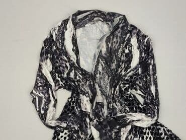 sweter z transparentnymi rękawami: Kardigan damski, M — 1