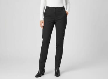 stradivarius skórzane spodnie: Atmosphere, Spodnie materiałowe damskie, rozmiar XS — 7