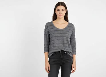 koszula wiya w paski: Bluzka damska, rozmiar S — 5