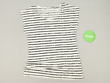 t shirty w biało czarne paski: T-shirt damski, rozmiar S — 2