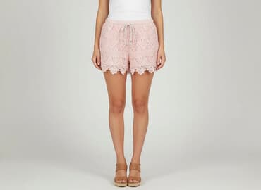 krótkie spodenki z koronką: Imię, Szorty damskie, rozmiar L — 1