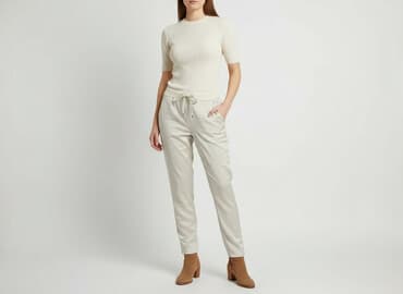 spodnie dresowe dla wysokich i szczupłych mężczyzn: Spodnie materiałowe damskie, rozmiar M — 1