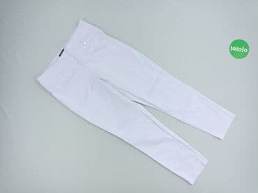 woskowane legginsy z wysokim stanem zara: Orsay, Material trousers for women, size S (EU 36) — 2