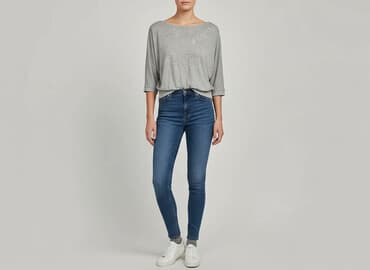 buty na koturnie z futerkiem: Urban Behavior, Bluzka damska, rozmiar S — 7