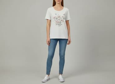 matching majtki dla par hello kitty: T-shirt damski, rozmiar L — 6