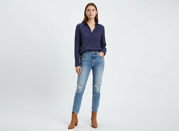 koszula niebieska hm: Zara, Koszula damska, rozmiar S — 6