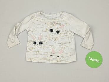 sukienka w geometryczne wzory h m: Bluzka, H&M, 1.5-2 lat, 86-92 cm, stan - Dobry — 2