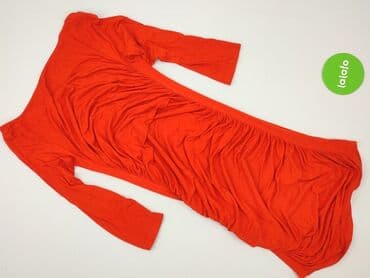 czerwone sukienki plus size: Sukienka damska, rozmiar S — 3
