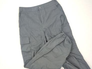woskowane legginsy z wysokim stanem zara: Sinsay, Spodnie materiałowe damskie, rozmiar S — 1