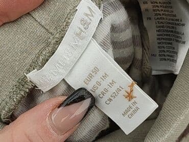 pajacyk niemowlęcy lidl: Sweatpants, H&M, 0-3 months, condition - Good — 4
