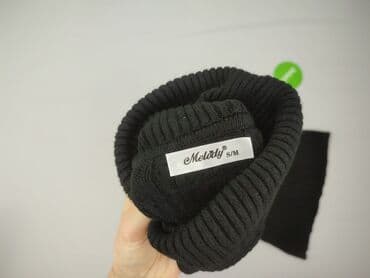 czarna sukienka i szary sweter: Sukienka damska, rozmiar M — 4