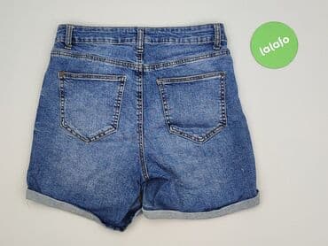 szorty dla puszystych: Denim, Szorty damskie, M — 3