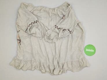 Women's Clothing: Cream, Women's blouse, size 2XL — 3